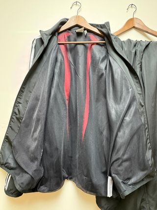 Chándal Adidas Climalite Negro/Rojo Talla L