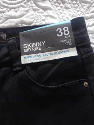 Pantalón negro Talla 38