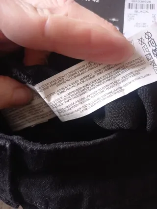 Pantalón negro Talla 38