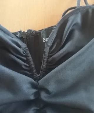 Abito corto donna Bershka nero