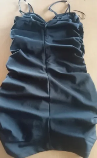 Abito corto donna Bershka nero