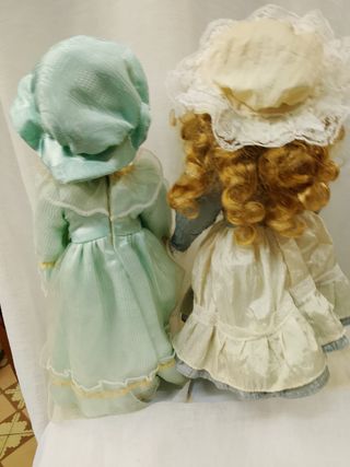 Bambole in porcellana vintage