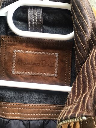 Chaleco de hombre Massimo Dutti de Piel Marrón