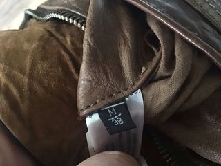 Chaleco de hombre Massimo Dutti de Piel Marrón