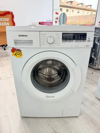 Lavadora Siemens 8 kg 1200 rpm A+++