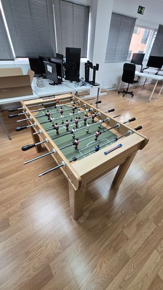 Futbolín Madrid Madera