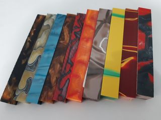 Barritas acrílicas para torno.