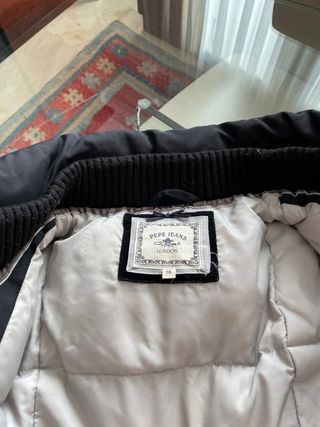 Plumífero Pepe Jeans Negro niña Talla 16