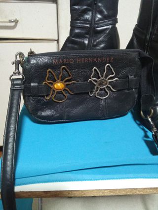 Botines Talla 38 y Bolso Mario Hernández
