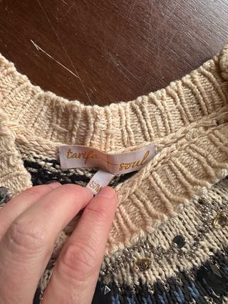 Jersey Joya Tarifa Soul Beige/Azul Talla Única