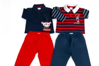 Set abbigliamento bimbo 12 mesi 18 pezzi