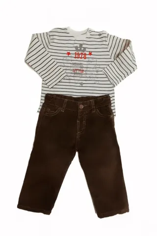 Set abbigliamento bimbo 12 mesi 18 pezzi