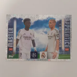 Topps Champions 25-26 Lote 14 stickers Real Madrid