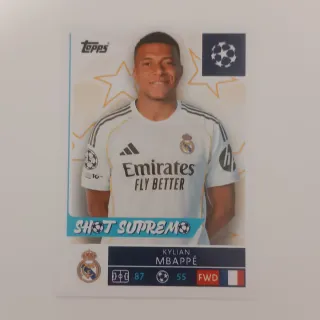 Topps Champions 25-26 Lote 14 stickers Real Madrid