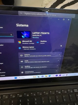 Samsung Galaxy Book Notebook Nero