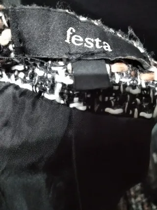 Abrigo Festa + bolso regalo