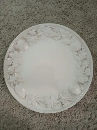 Juego 4 Platos + Bandeja Cerámica