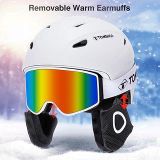 Casco Esquí Snowboard TOMSHOO Talla L NUEVO