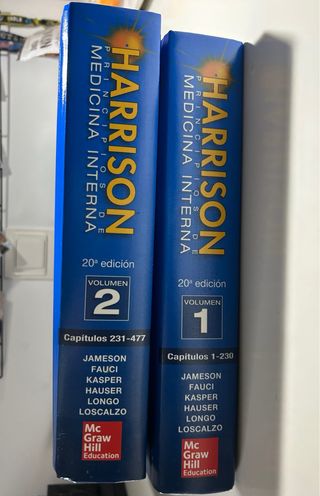 HARRISON PRINCIPIOS DE MEDICINA INTERNA VOLS 1 Y 2