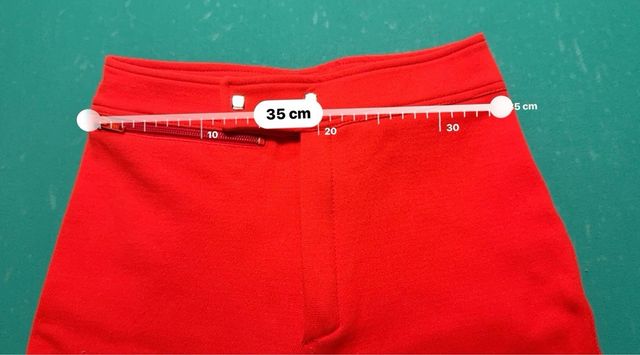 Calça de esqui Roberta Tonini T I 44 vermelho chic