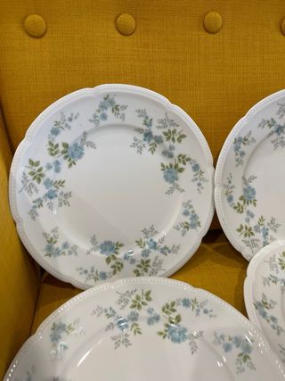 Conjunto Platos Porcelana Fina Bavaria