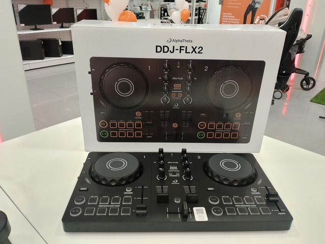 CONTROLADORA ALPHATHETA DDJ-FLX2 A ESTRENAR+CAJA