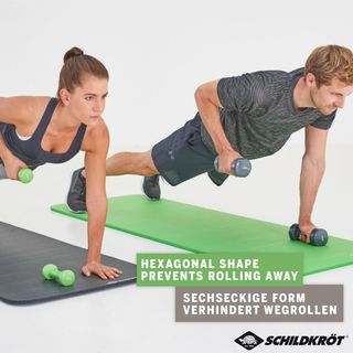 Schildkröt Set de 2 Mancuernas de Vinilo 0.5Kg