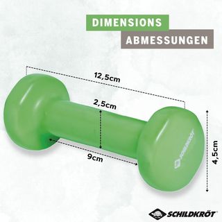 Schildkröt Set de 2 Mancuernas de Vinilo 0.5Kg