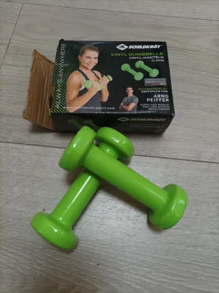 Schildkröt Set de 2 Mancuernas de Vinilo 0.5Kg