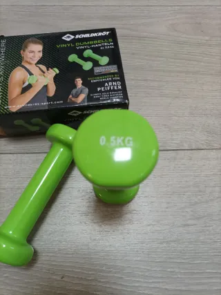 Schildkröt Set de 2 Mancuernas de Vinilo 0.5Kg