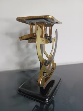 Báscula Postal MAUL en Latón co Doble Escala