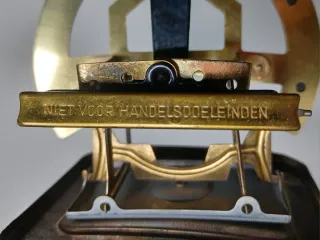 Báscula Postal MAUL en Latón co Doble Escala