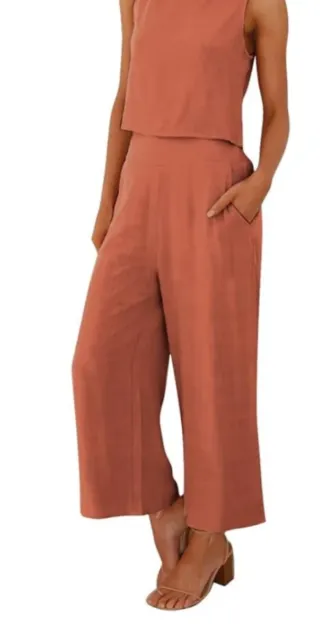 SHEIN - Conjunto naranja pastel