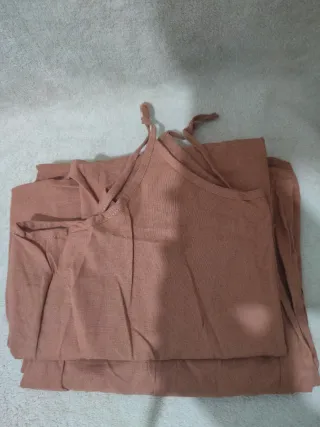 SHEIN - Conjunto naranja pastel