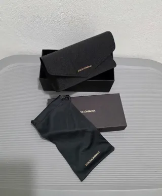 Custodia occhiali Dolce & Gabbana nera