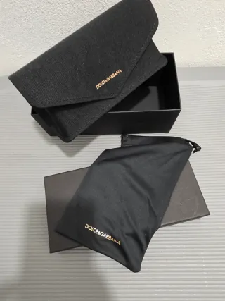 Custodia occhiali Dolce & Gabbana nera