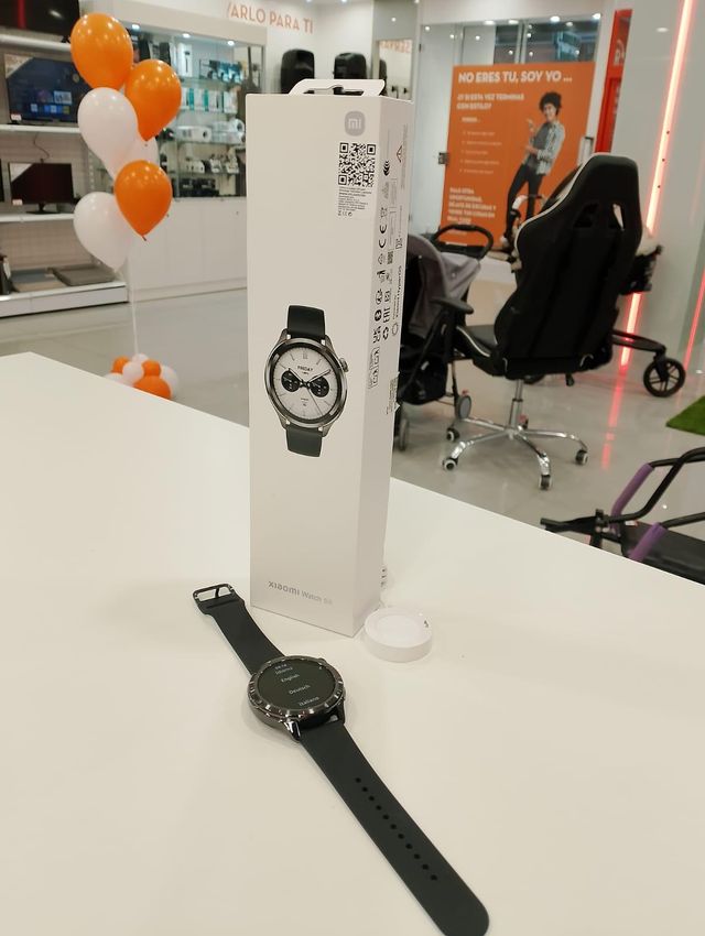 SMARTWATCH XIAOMI WATCH S4 + CAJA Y CARGADOR