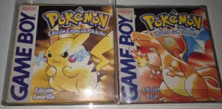 Pack Pokemon Edición Pikachu y Roja Game Boy