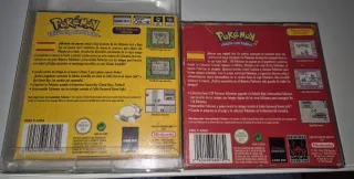 Pack Pokemon Edición Pikachu y Roja Game Boy