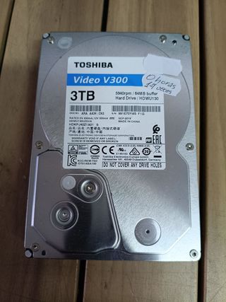 Toshiba Disco duro de transmisión de vídeos V300