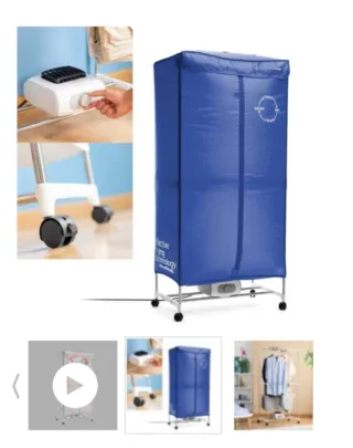 Secadora de Ropa Eléctrica Uten