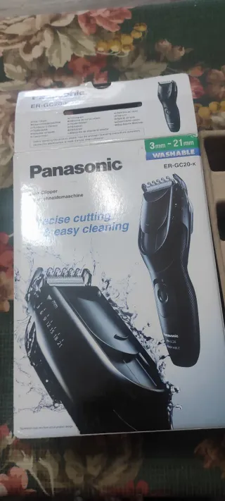 Maquinilla Cortapelo Panasonic Negra sin uso