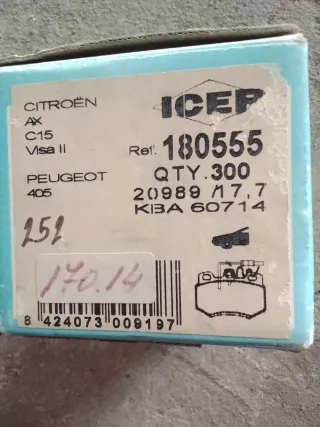 Peugeot 405-309,la pareja 30€