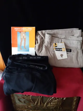 Pantalones y panty hombre