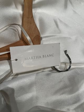 Vestido de Novia Martha Blanc T40 Mikado
