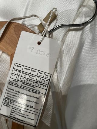 Vestido de Novia Martha Blanc T40 Mikado