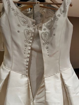 Vestido de Novia Martha Blanc T40 Mikado