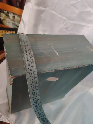 Credenza bambole vintage dipinta