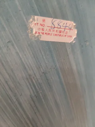 Credenza bambole vintage dipinta