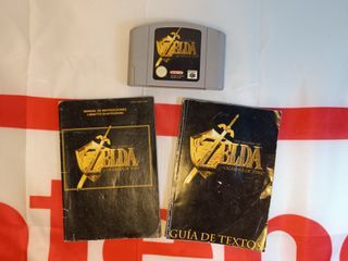 Zelda Ocarina of Time N64 Juego y Manuales Pal Esp